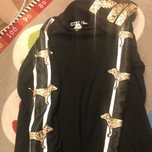 Vspink bling pullover hoodie!medium!